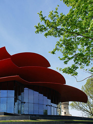 Dach des Theaters Fotos