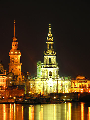 Fotos Hofkirche bei Nacht | Dresden