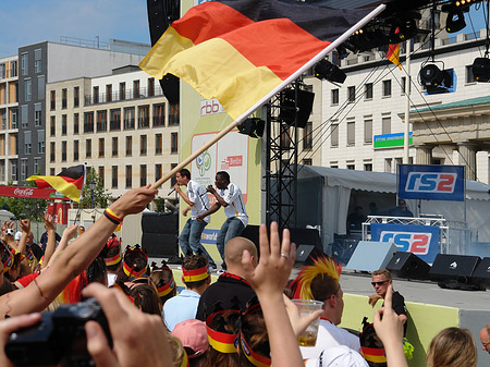 Fotos Bühne auf dem Fanfest