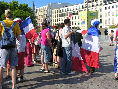 Fans aus Frankreich