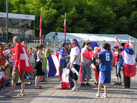 Fans aus Frankreich Foto 