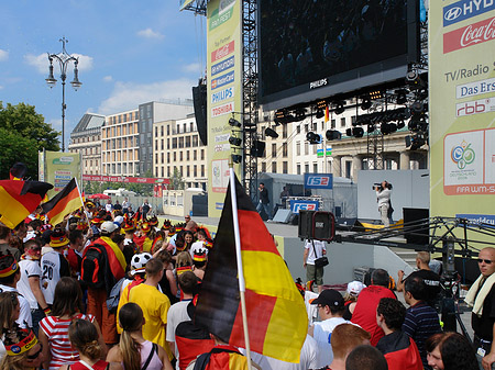 Foto Leinwand und Fans - Berlin