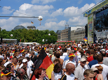 Foto Leinwand und Fans - Berlin