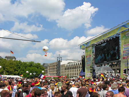 Foto Leinwand und Fans - Berlin
