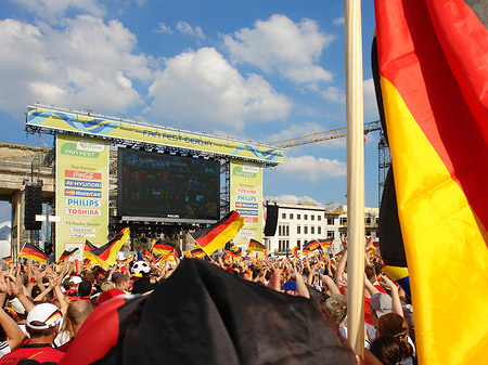 Foto Leinwand und Fans - Berlin