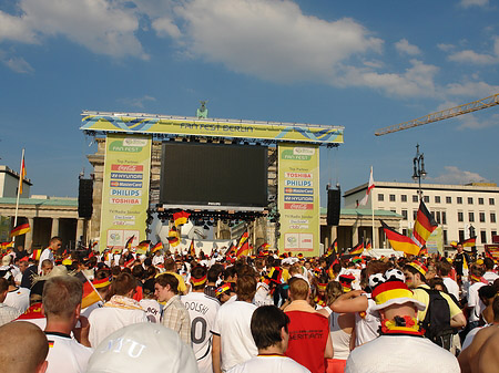 Leinwand und Fans Foto 