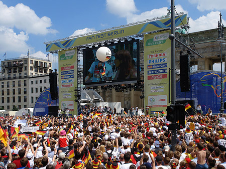 Foto Empfang der Nationalmannschaft - Berlin