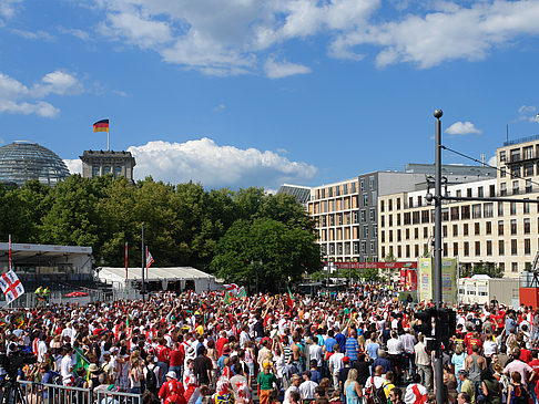 Fotos Fanmeile am Reichstag