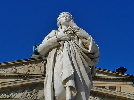 Foto Schillerdenkmal mit Konzerthaus