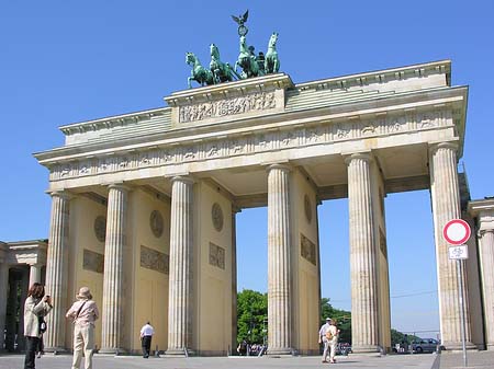 Foto Brandenburger Tor - Berlin