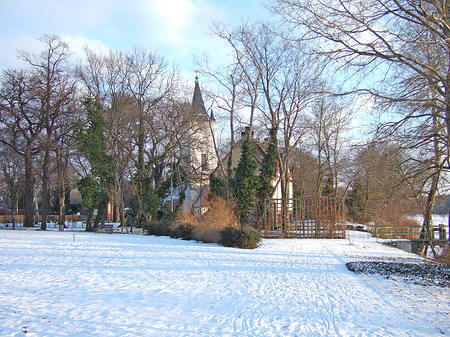 Foto Kirche im Schnee - Berlin