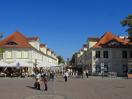 Foto Fußgängerzone der Brandenburger Straße - Potsdam