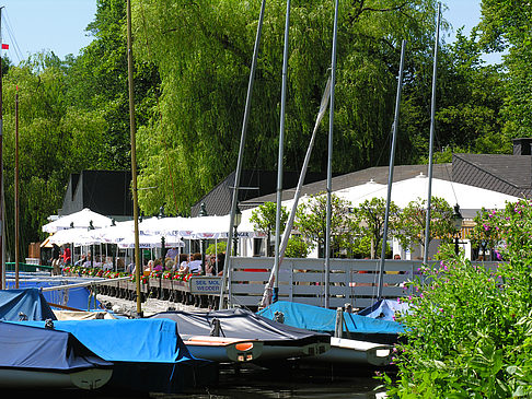 Bootsverleih und Hafen auf der Außenalster Fotos