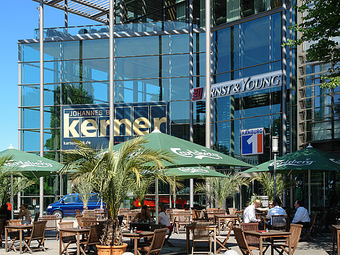 Straßencafe in Harvestehude