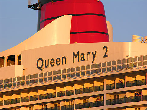 Fotos Queen Mary 2 Nahaufnahme