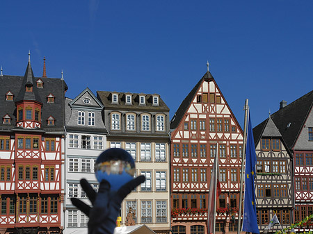 Römer und Hand Foto 