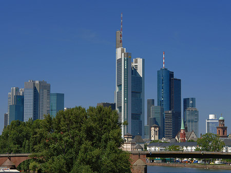 Foto Skyline von Frankfurt