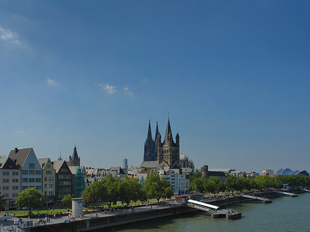 Foto Frankenwerft am Rhein - Köln