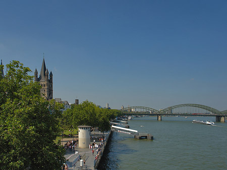Foto Frankenwerft bis Hohenzollernbrücke - Köln