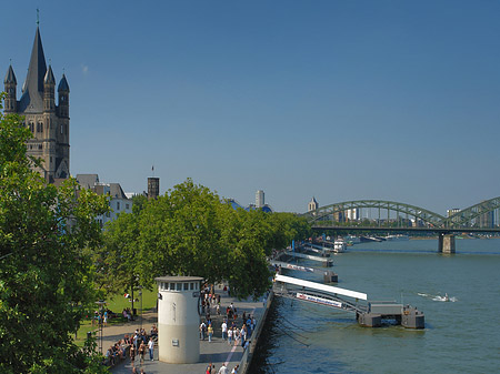 Fotos Frankenwerft bis Hohenzollernbrücke