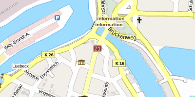 Burgtor  Stadtplan