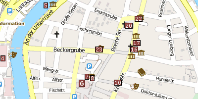 Theater Lübeck Stadtplan
