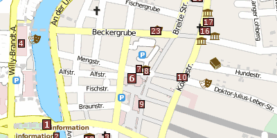 Wehde Lübeck Stadtplan